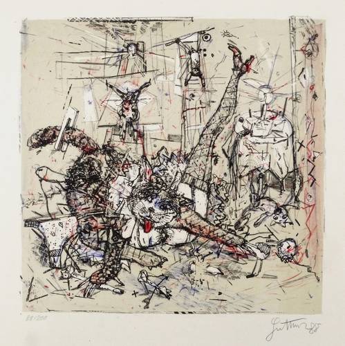 Büttner, Feliks -  -  - Scharfe Mieze (Katzenfest)