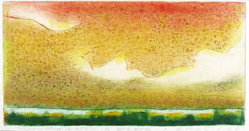 Beier, Wolfgang -  -  - Abstrakte Komposition (Hoher Himmel)