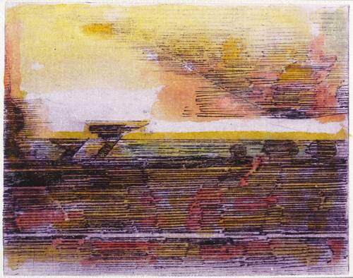 Beier, Wolfgang -  -  - Abstrakte Komposition (Landschaft)