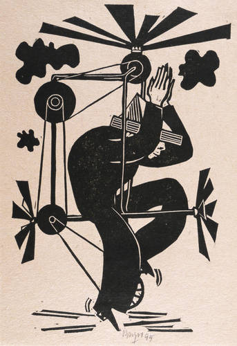 Berger, Roland R -  -  - Fluggerät mit Fußpedal