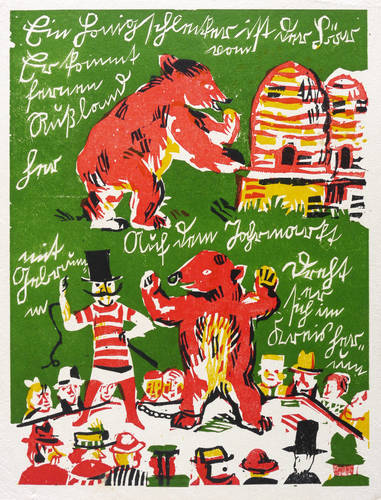 Schubert, Otto - Bilderbuch für Tyll und Nele - Bilderbuch für Tyll und Nele - Ein Honigschlecker ist der Bär