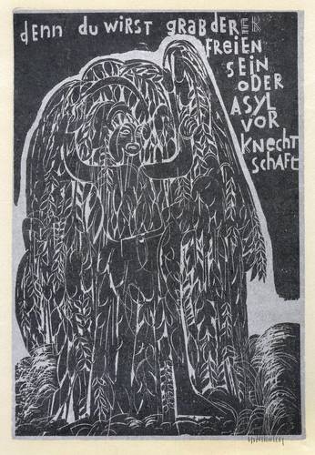 Grieshaber, HAP -  -  - Epitaph für Allende