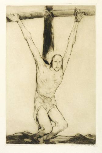 Jaeckel, Willy -  -  - Der Gekreuzigte