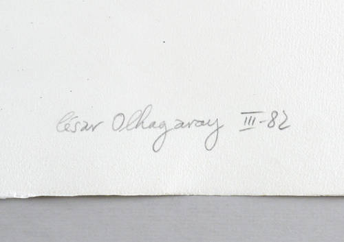 Olhagaray, César -  -  - Ohne Titel