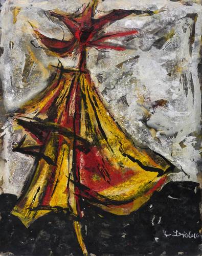 Seidel, Jürgen -  -  - Ohne Titel (Surreale Gestalt)