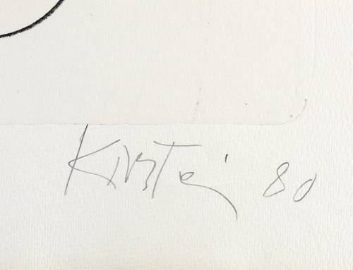 Schmidt-Kirstein, Helmut -  -  - Mädchen mit Fächer