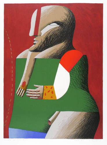 Antes, Horst -  -  - Bekleidete Figur (Krieger)