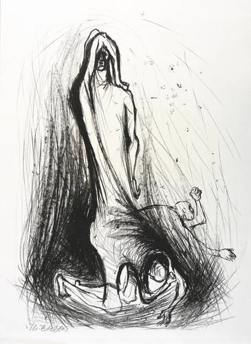 Balden, Theo -  -  - Studie zu einer Plastik