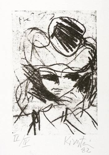 Schmidt-Kirstein, Helmut -  -  - Mädchen mit dunklen Augen