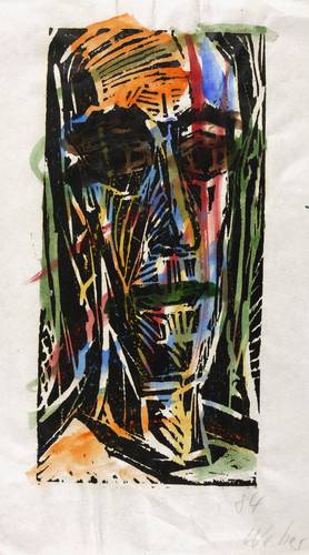 Weber, Horst -  -  - Expressiver Kopf