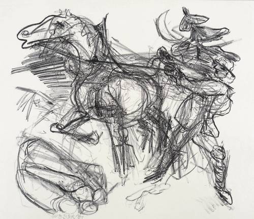 Weber, Horst -  -  - Scheuendes Pferd