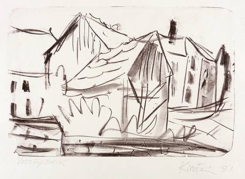 Schmidt-Kirstein, Helmut -  -  - Häuser in Loschwtz