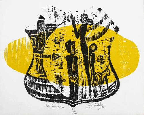 Huniat, Günther -  -  - Im Wappen