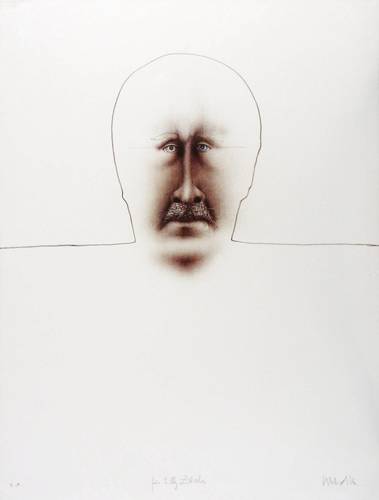 Wunderlich, Paul -  -  - Selbst en face