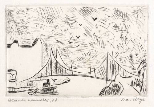 Lilge, Marlis -  -  - Blaues Wunder (Dresden)