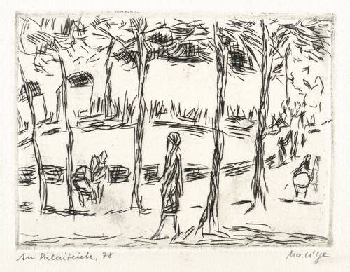 Lilge, Marlis -  -  - Am Palaisteich (Dresden)