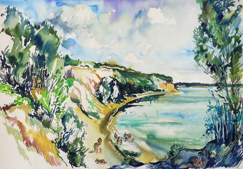 Richter, Gerenot -  -  - Knappensee bei Hoyerswerda