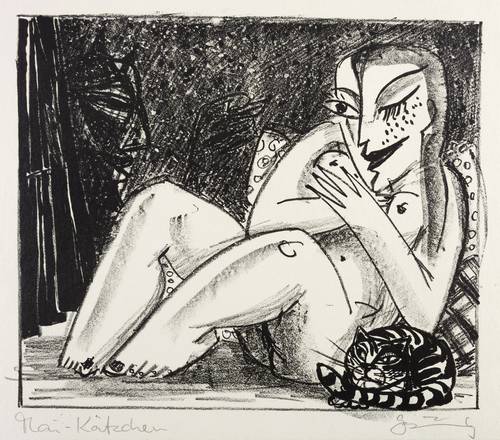 Bräunling, Gottfried -  -  - Mai-Kätzchen