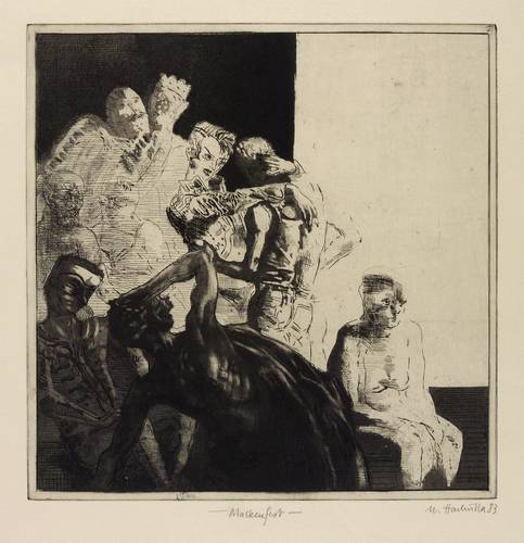 Hachulla, Ulrich -  -  - Maskenfest