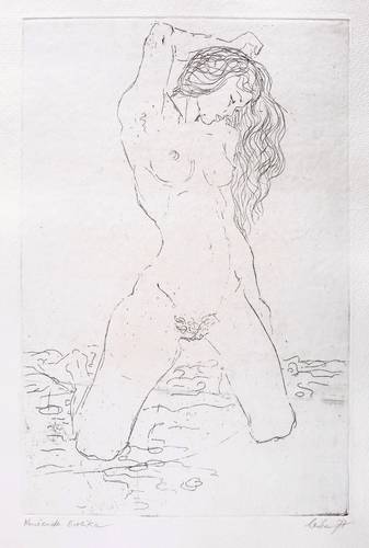 Leiberg, Helge -  -  - Knieende Erotika