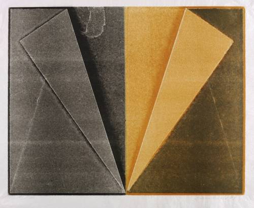 Dennhardt, Klaus -  -  - Gefächertes Dreieck (Faltung)