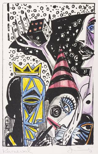 Bräunling, Gottfried -  -  - Karneval