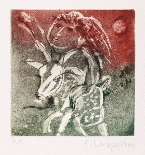 Weckeßer, Carla -  -  - Kleine Hexe (Hexenritt)