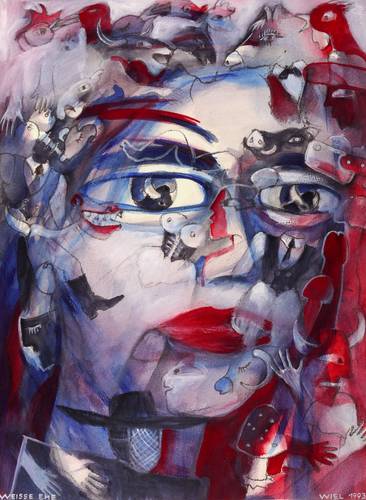 Wiel, Stefan -  -  - Weiße Ehe (Tadeusz Różewicz)