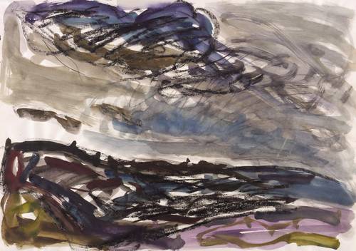 Leifer, Sibylle -  -  - Strandlandschaft I