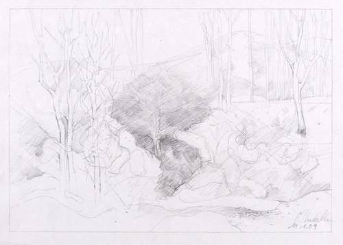 Kutschke, Hans -  -  - Am Nordstrand / Rügen