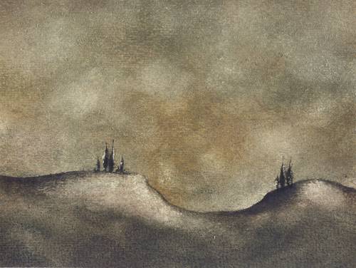 Petrovsky, Wolfgang -  -  - Landschaft im Osterzgebirge