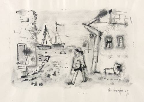 Wolfgang, Alexander -  -  - Matrose am Hafen