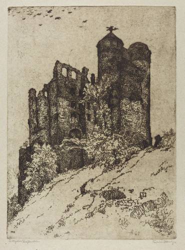 Steiniger, Ferdinand -  -  - Burgruine Greifenstein