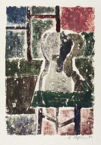 Stephan, Rosemarie (Julia) -  -  - Plastik im Atelier (I)