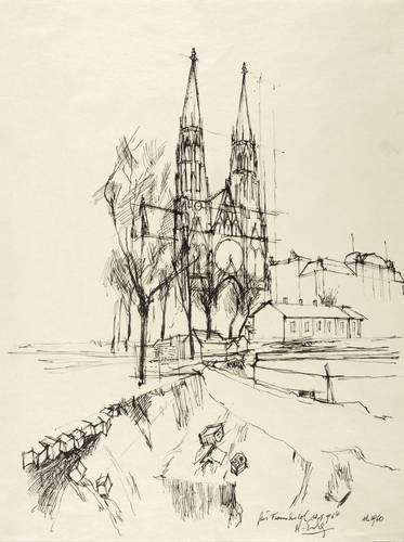 Eisler, Georg -  -  - Votivkirche in Wien