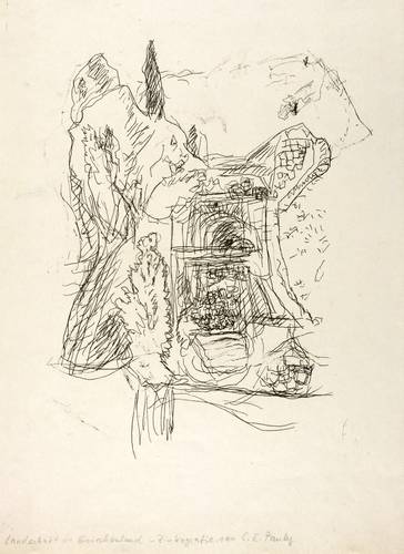 Pauly, Charlotte Elfriede -  -  - Landschaft in Griechenland