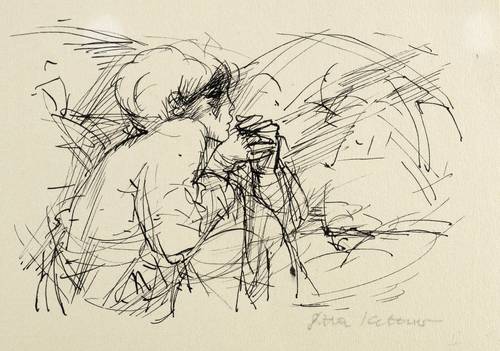 Kettner, Gitta -  -  - Träumendes Mädchen