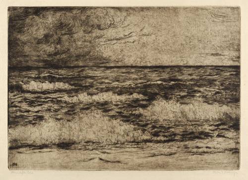 Steiniger, Ferdinand -  -  - Sturm auf der Ostsee