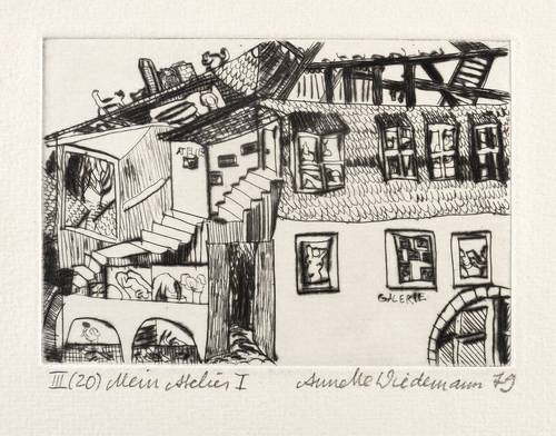 Wiedemann, Annette -  -  - Mein Atelier I