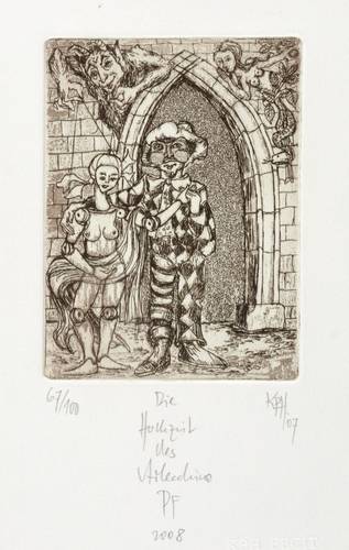 Holzhauer, Klaus-Peter -  -  - Die Hochzeit des Arlecchino