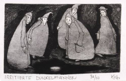 Holzhauer, Klaus-Peter -  -  - Irritierte Dunkelmänner