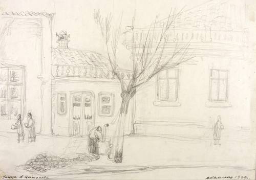 Kaplan, Anatoli -  -  - Straße in Kischinjew (Chisinau in Moldawien)