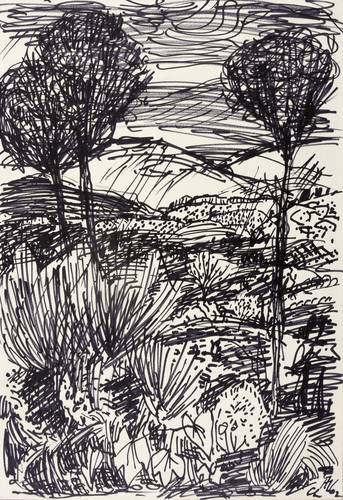 Leskoschek, Axl -  -  - Toskana bei Regen