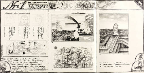 Dammbeck, Lutz - Heinze, Frieder - Heinze, Frieder - Faltblatt Nr. 1