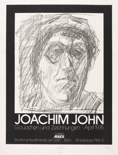 John, Joachim - Ausstellungsplakat Galerie Arkade Berlin - Ausstellungsplakat Galerie Arkade Berlin - Selbst