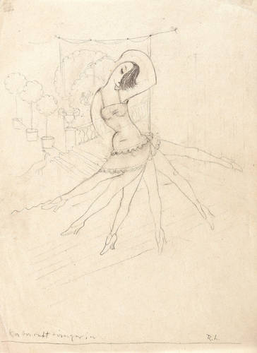 Langner, Reinhold -  -  - Kabaretttänzerin