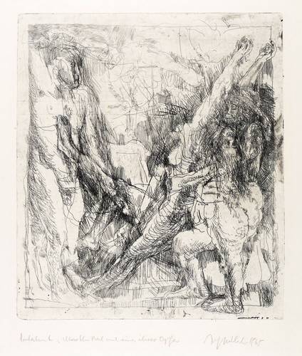 Hrdlicka, Alfred - Martha Beck - Martha Beck - Martha Beck und eines ihrer Opfer