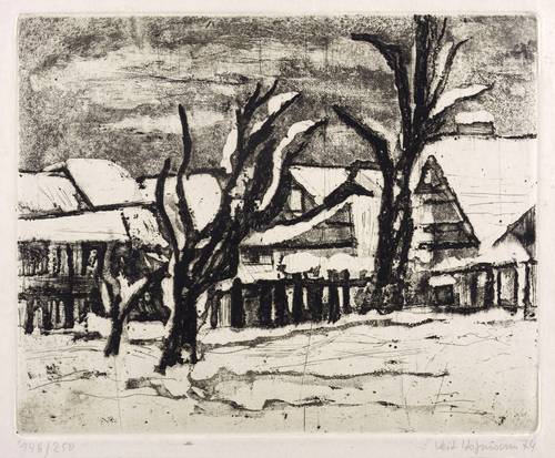 Hofmann, Veit -  -  - Kleine Winterlandschaft