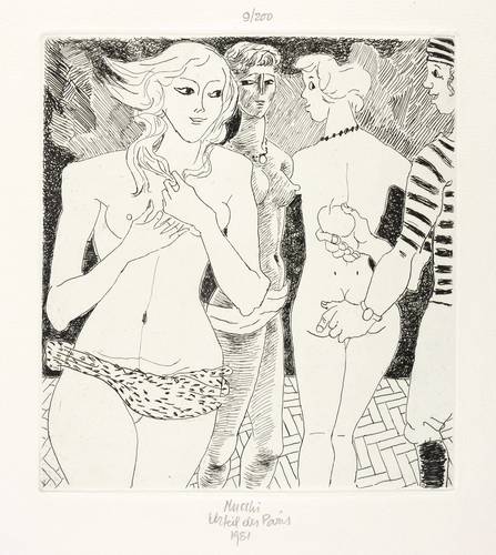 Mucchi, Gabriele -  -  - Urteil des Paris