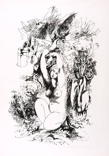 Mattheuer-Neustädt, Ursula -  -  - Geburt der Venus